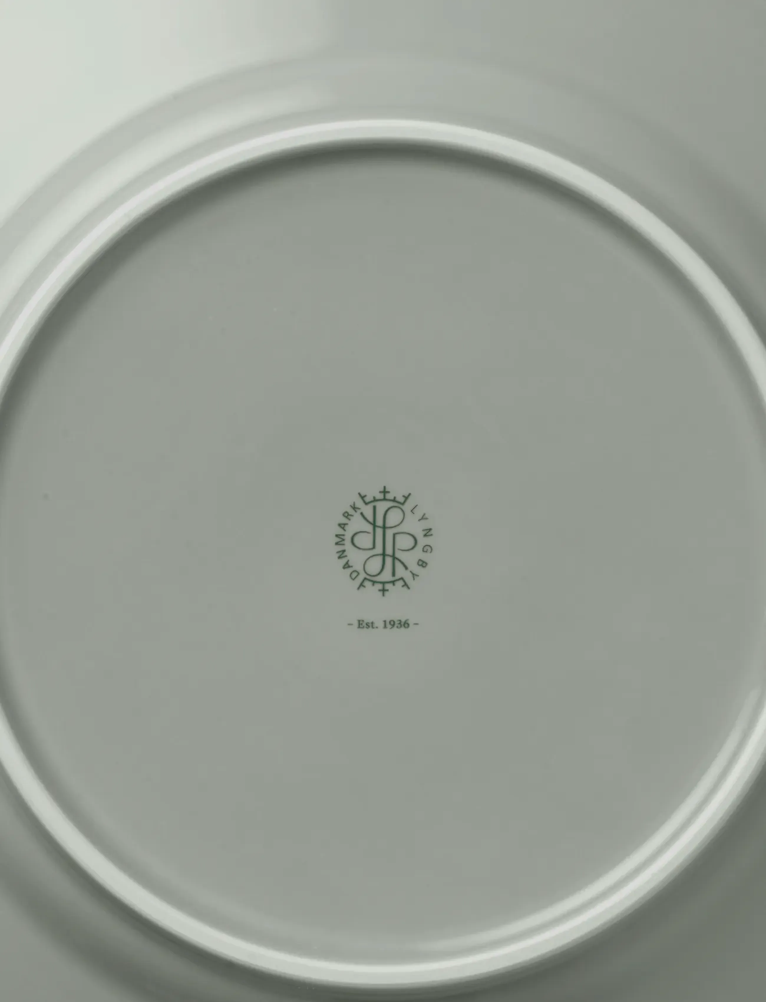 Lyngby Porcelæn - Rhombe Earth Lunchtallrik Ø21 cm moss - assietter - moss - 5