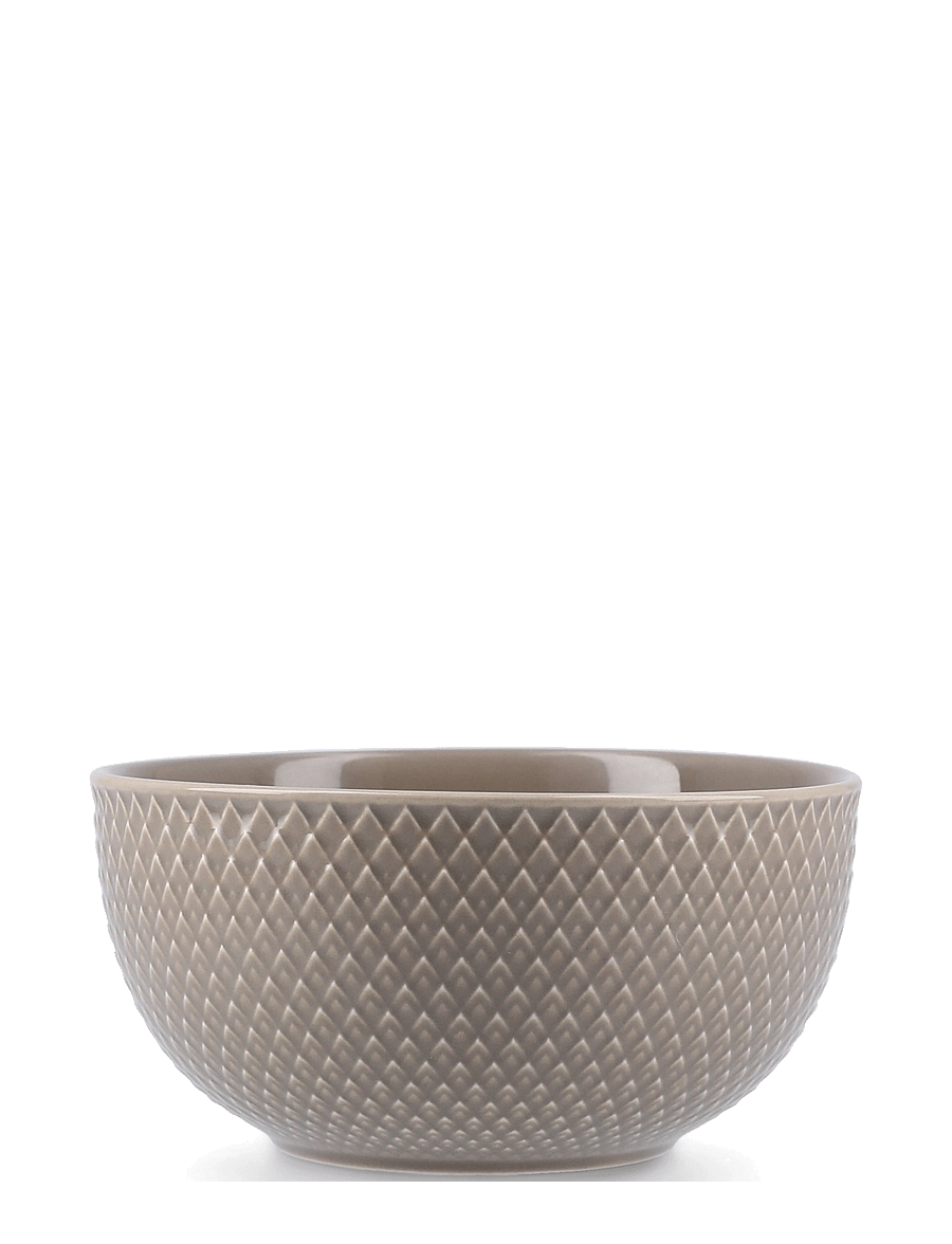 Lyngby Porcelæn - Rhombe Earth Bowl Ø13 cm clay - müslischalen - clay - 1