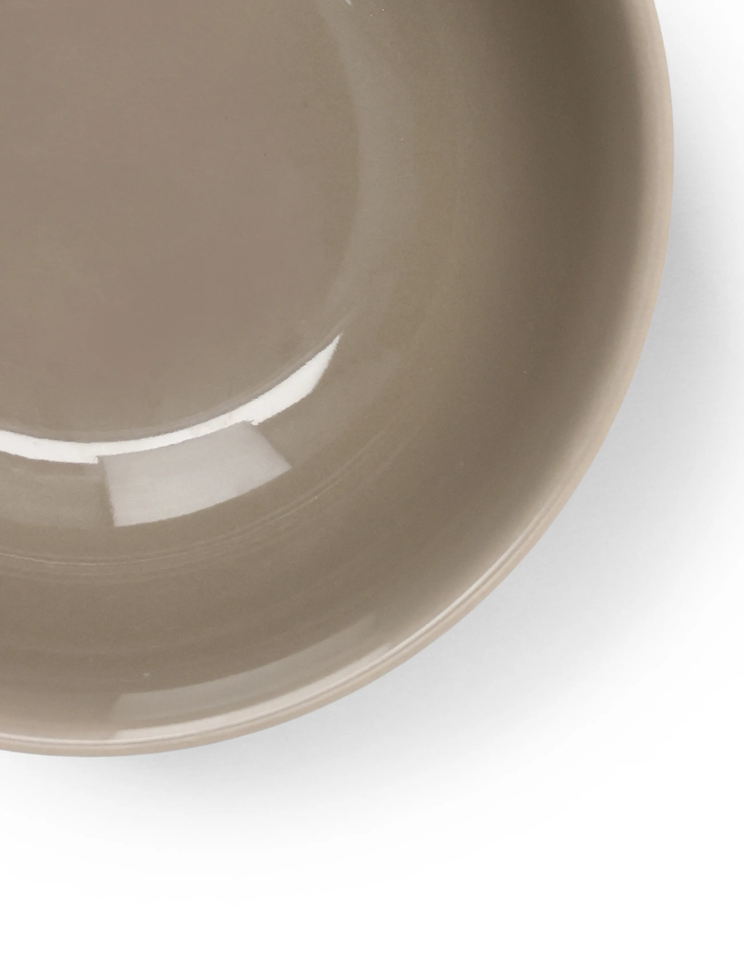 Lyngby Porcelæn - Rhombe Earth Bowl Ø13 cm clay - müslischalen - clay - 5
