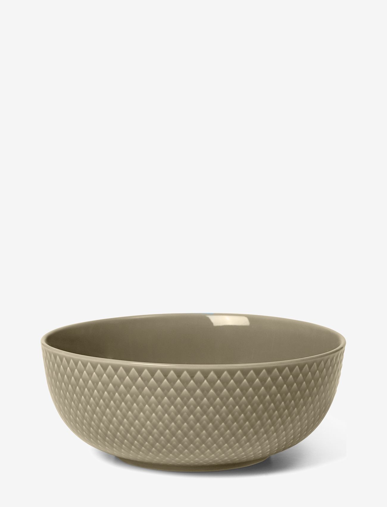 Lyngby Porcelæn - Rhombe Earth Bowl Ø15.5 cm clay - sorteren op prijs - clay - 0