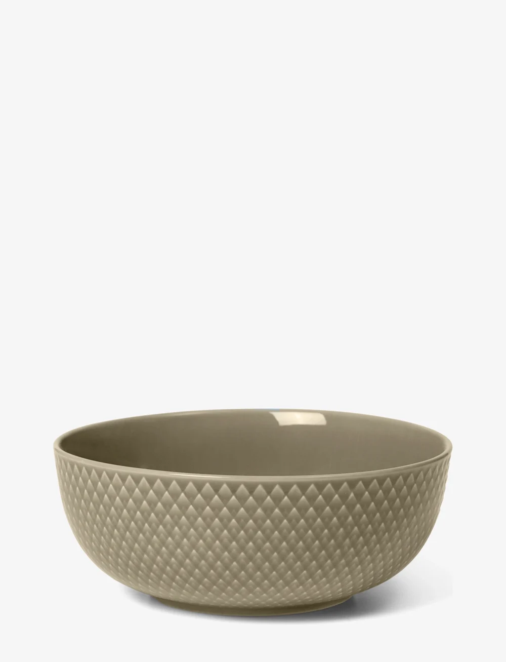 Lyngby Porcelæn - Rhombe Earth Bowl Ø15.5 cm clay - ontbijtkommen - clay - 0