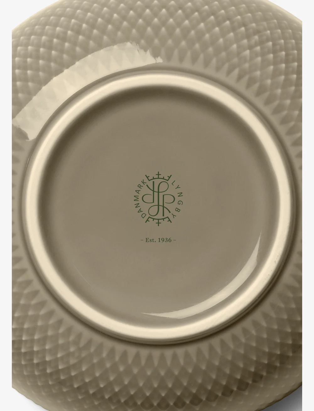 Lyngby Porcelæn - Rhombe Earth Bowl Ø15.5 cm clay - ontbijtkommen - clay - 3