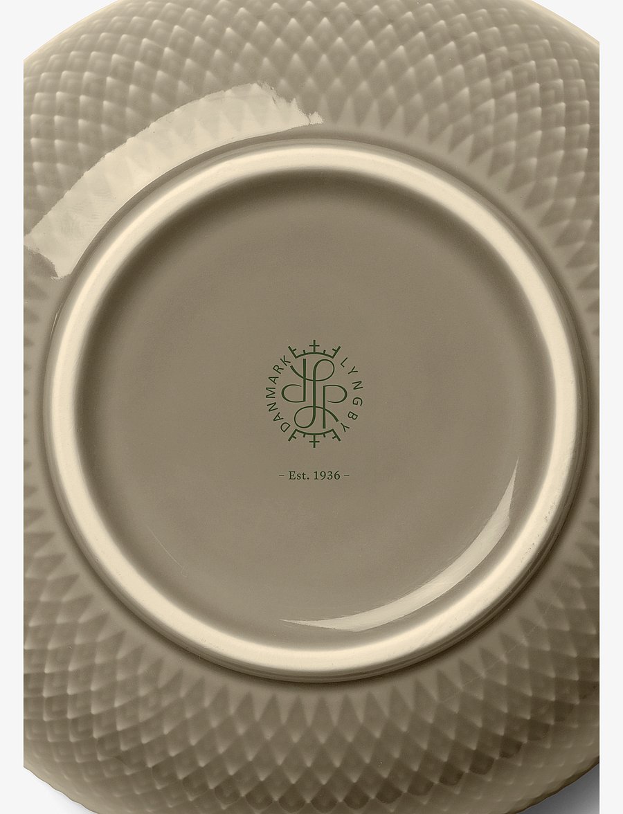 Lyngby Porcelæn - Rhombe Earth Skål Ø15.5 cm clay - morgenmadsskåle - clay - 3