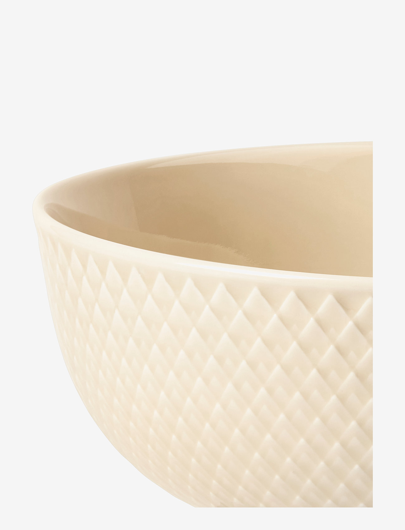 Lyngby Porcelæn - Rhombe Earth Serveringsskål Ø22 cm marble - serveringsskåle - marble - 2