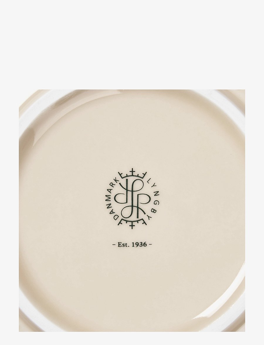 Lyngby Porcelæn - Rhombe Earth Serving bowl Ø22 cm marble - servierschalen - marble - 3