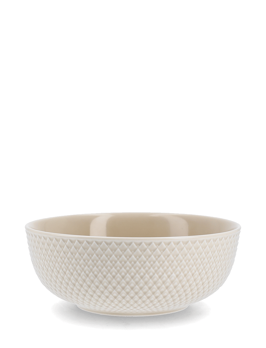 Lyngby Porcelæn - Rhombe Earth Bowl Ø15.5 cm marble - müslischalen - marble - 1