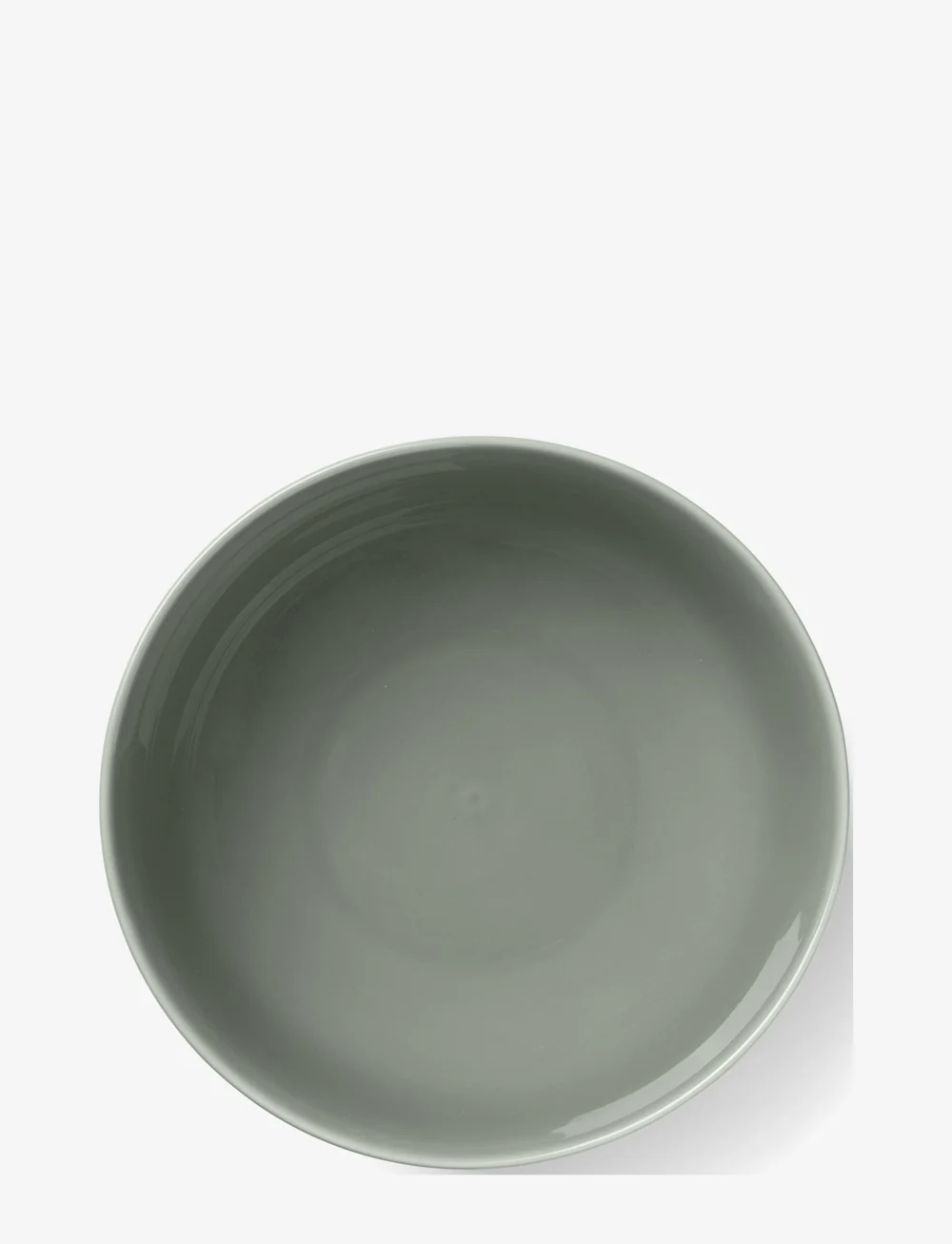 Lyngby Porcelæn - Rhombe Earth Bowl Ø13 cm moss - müslischalen - moss - 1