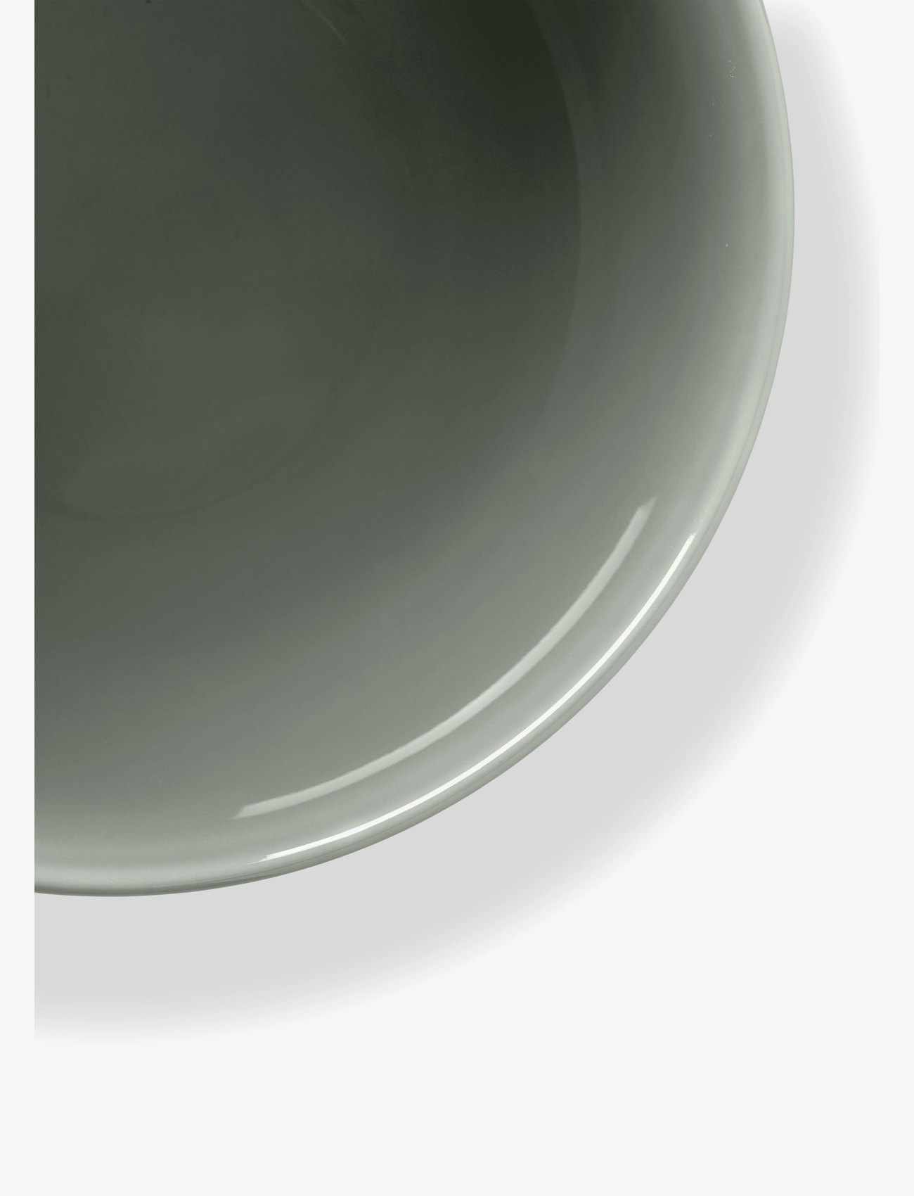 Lyngby Porcelæn - Rhombe Earth Skål Ø13 cm moss - frukostskålar - moss - 2