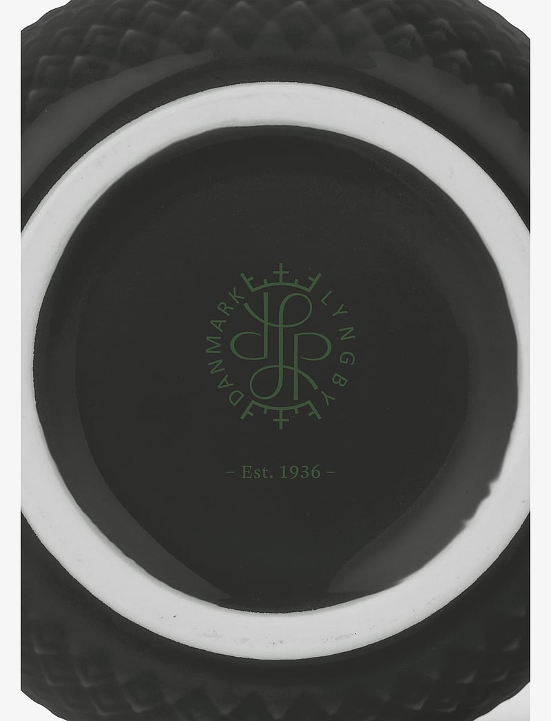 Lyngby Porcelæn - Rhombe Earth Mugg med handtag 39 cl slate - köp efter pris - slate - 1