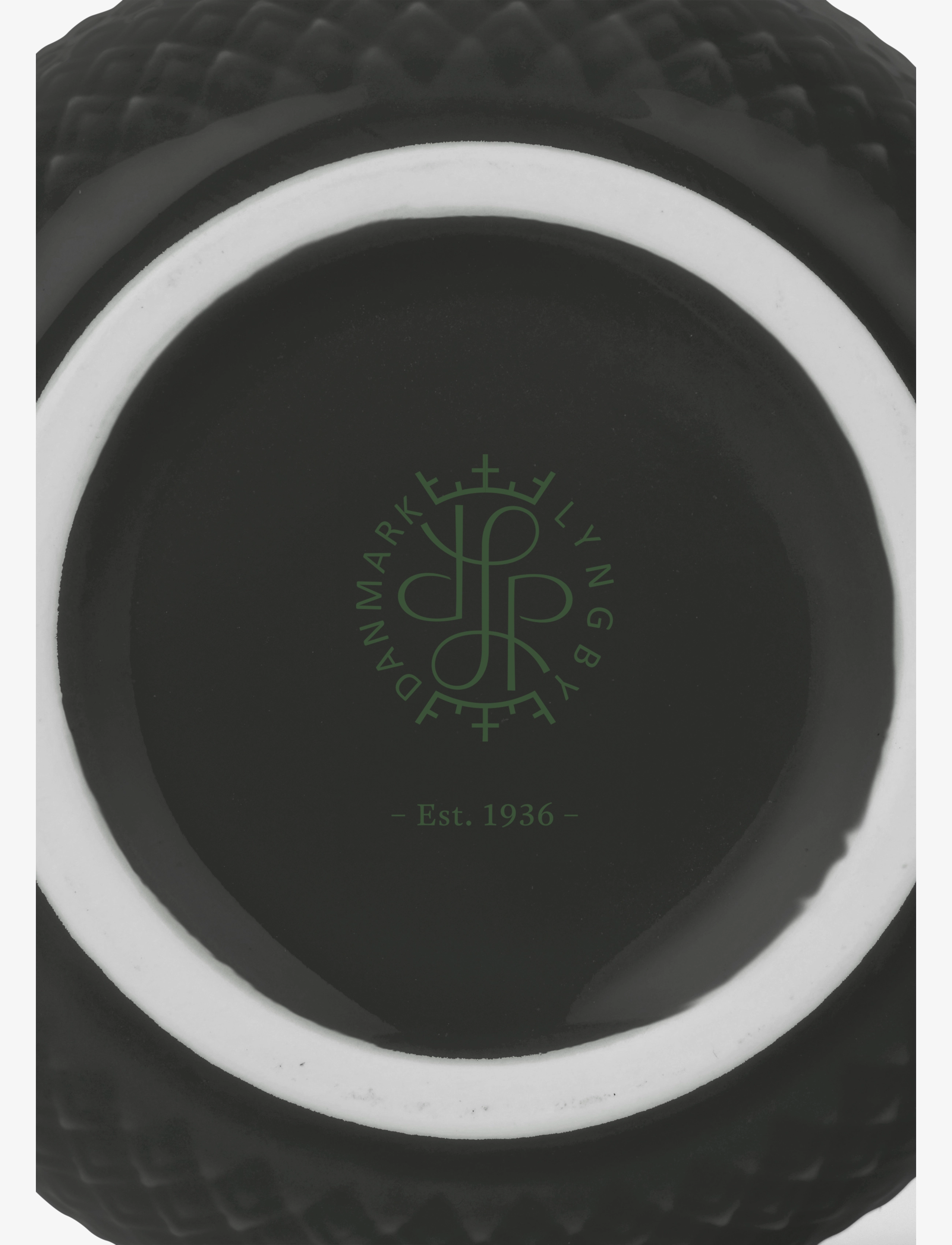 Lyngby Porcelæn - Rhombe Earth Krus med hank 39 cl slate - kaffekopper - slate - 1