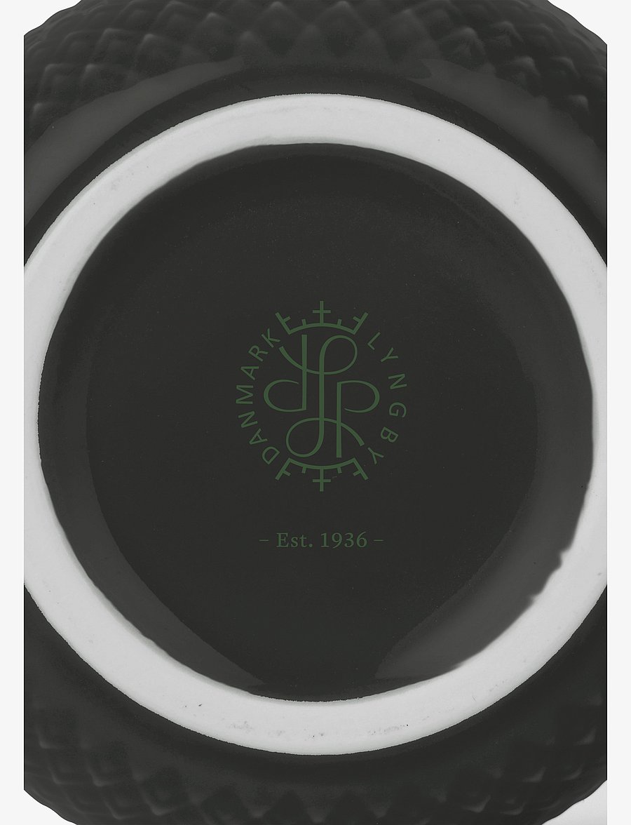 Lyngby Porcelæn - Rhombe Earth Krus med hank 39 cl slate - kaffekopper - slate - 1