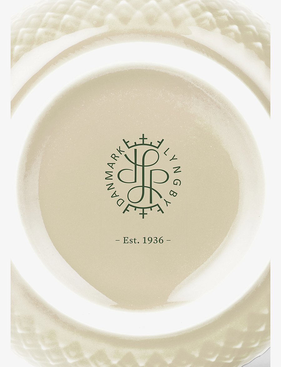 Lyngby Porcelæn - Rhombe Earth Mug with handle 39 cl marble - kaffetassen - marble - 1