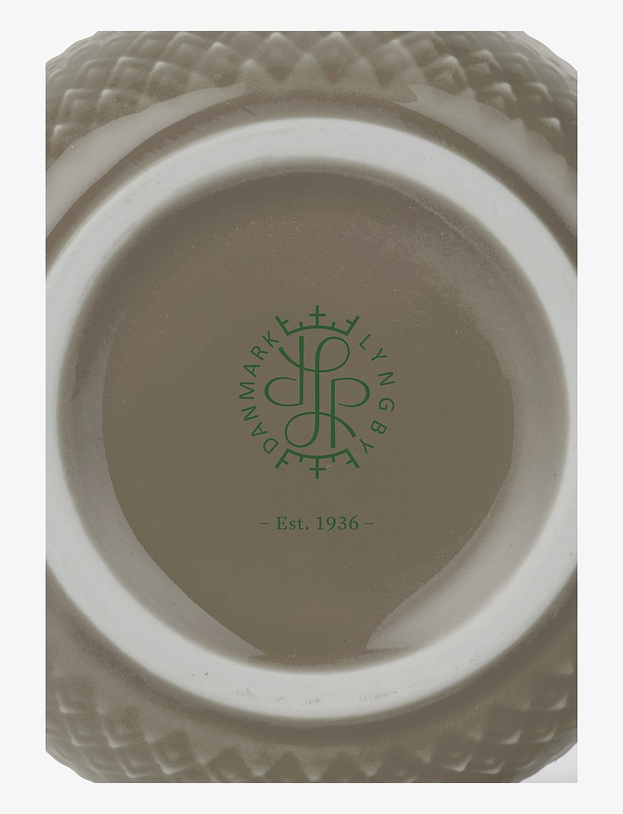 Lyngby Porcelæn - Rhombe Earth Krus med hank 39 cl clay - kaffekopper - clay - 1