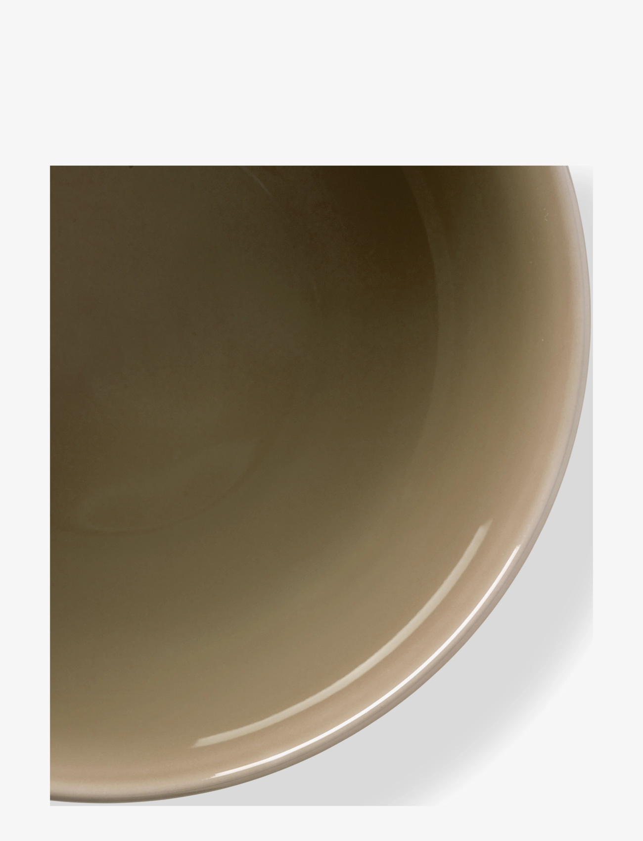 Lyngby Porcelæn - Rhombe Earth Serving bowl Ø17.5 cm clay - saladiers de service - clay - 1