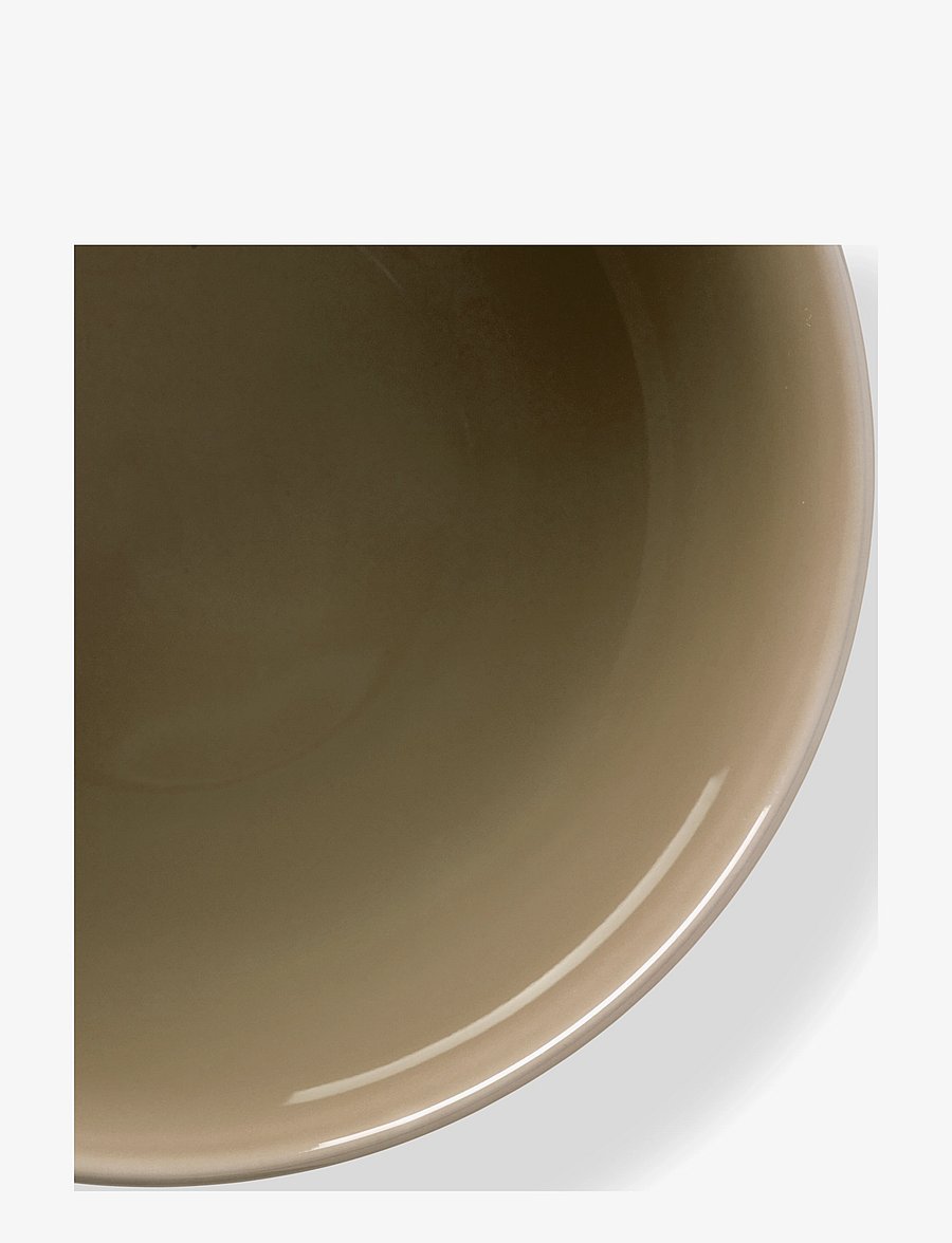 Lyngby Porcelæn - Rhombe Earth Serving bowl Ø17.5 cm clay - saladiers de service - clay - 1