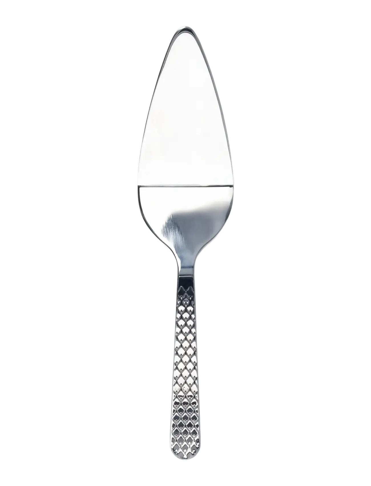 LYNGBY PORCELÆN Rhombe Kagespade Stål Silber - 3 CM - Unisex
