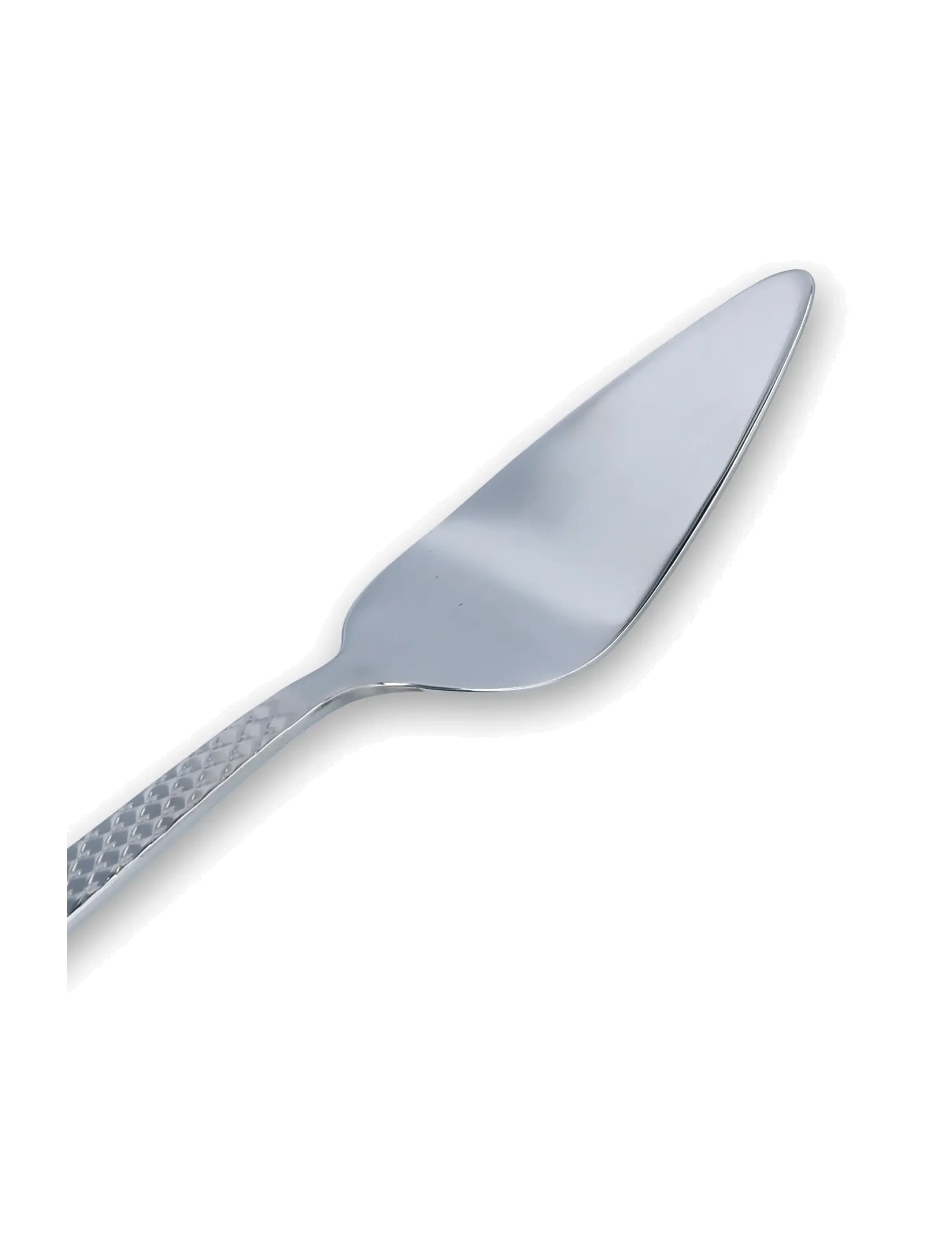 Lyngby Porcelæn - Rhombe Kagespade stål - kageknive - steel - 2