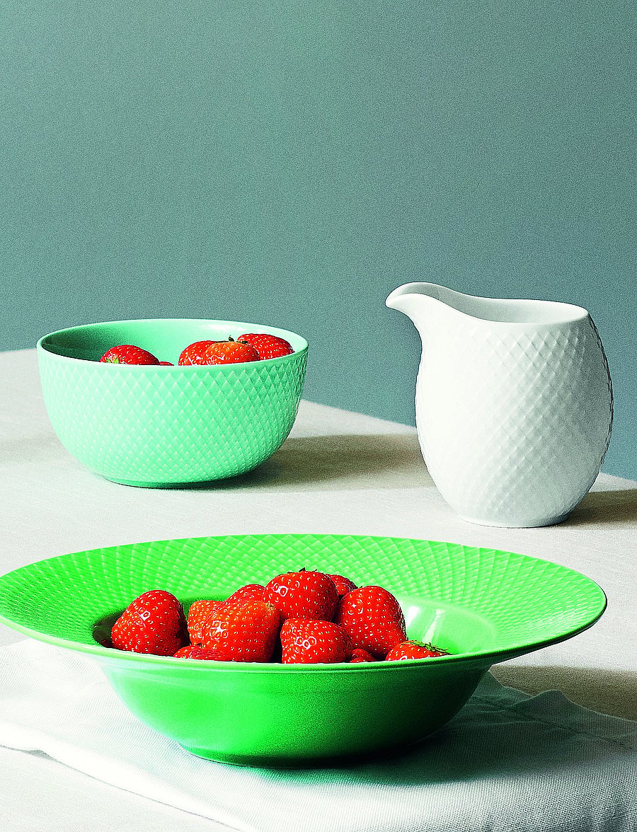 Lyngby Porcelæn - Rhombe Color Skål - serveringsskåle - turquoise - 0