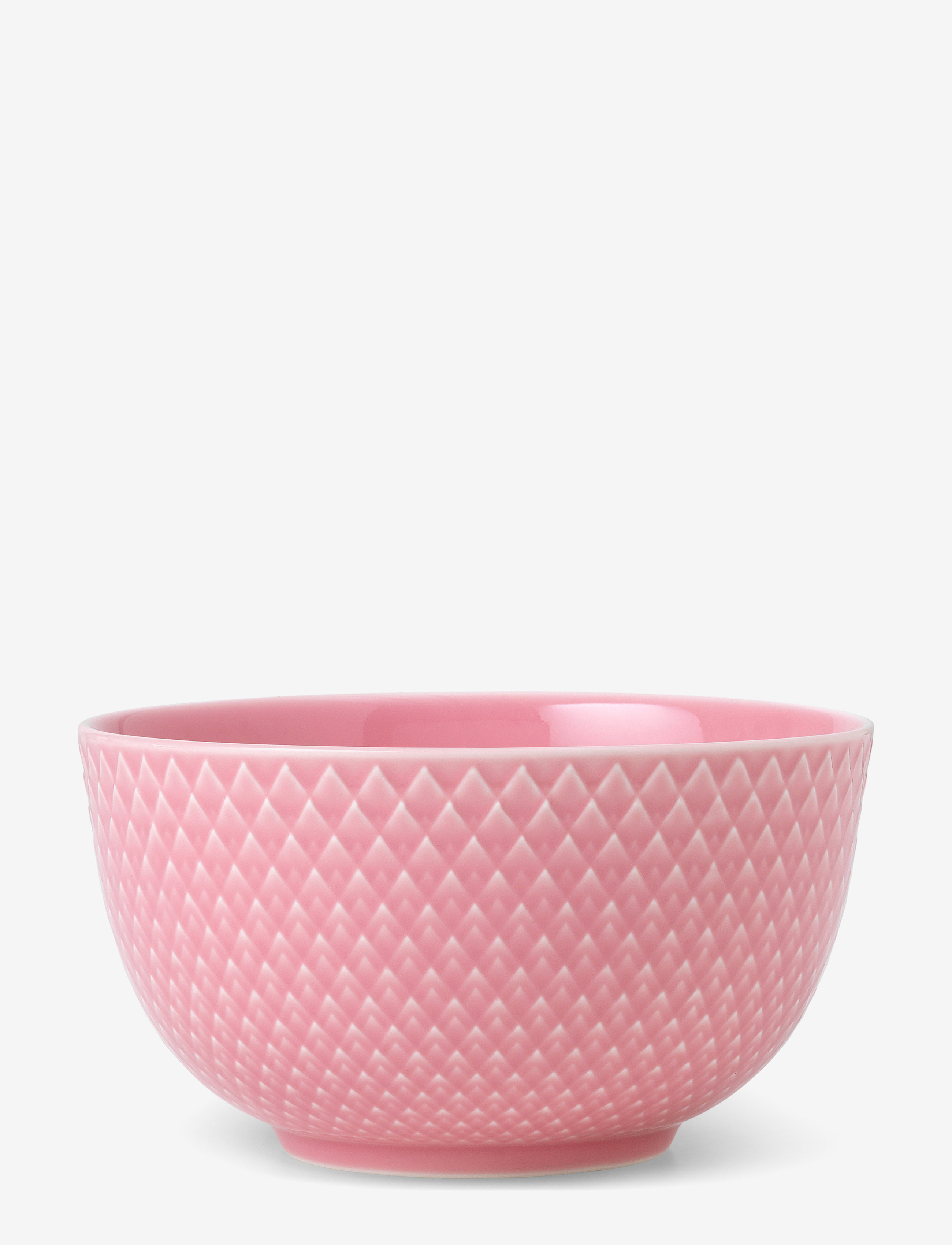 Lyngby Porcelæn Rhombe Color Skål, Ø 11 cm, Pink, Skåle Og Serveringsfade > Serveringsskåle, Unisex