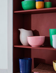 Lyngby Porcelæn - Rhombe Color Bowl - laagste prijzen - rose - 1