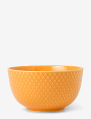 Lyngby Porcelæn - Rhombe Color Skål - laveste priser - yellow - 0