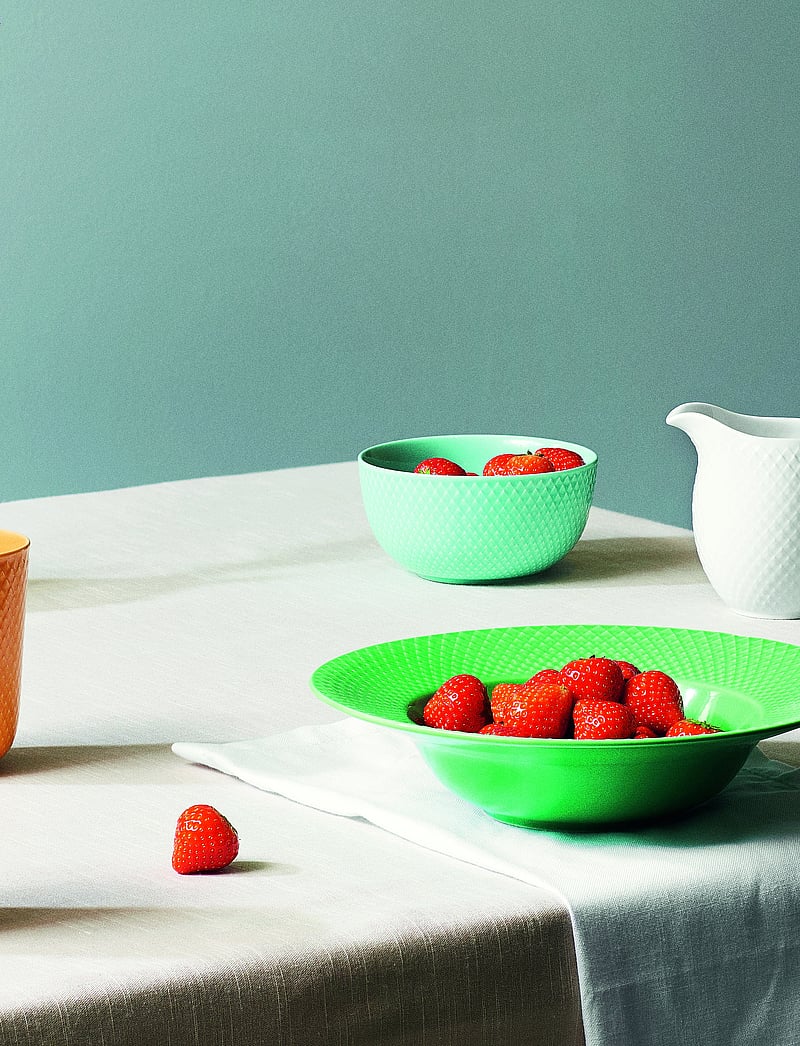Lyngby Porcelæn - Rhombe Color Skål - frukostskålar - aqua - 3