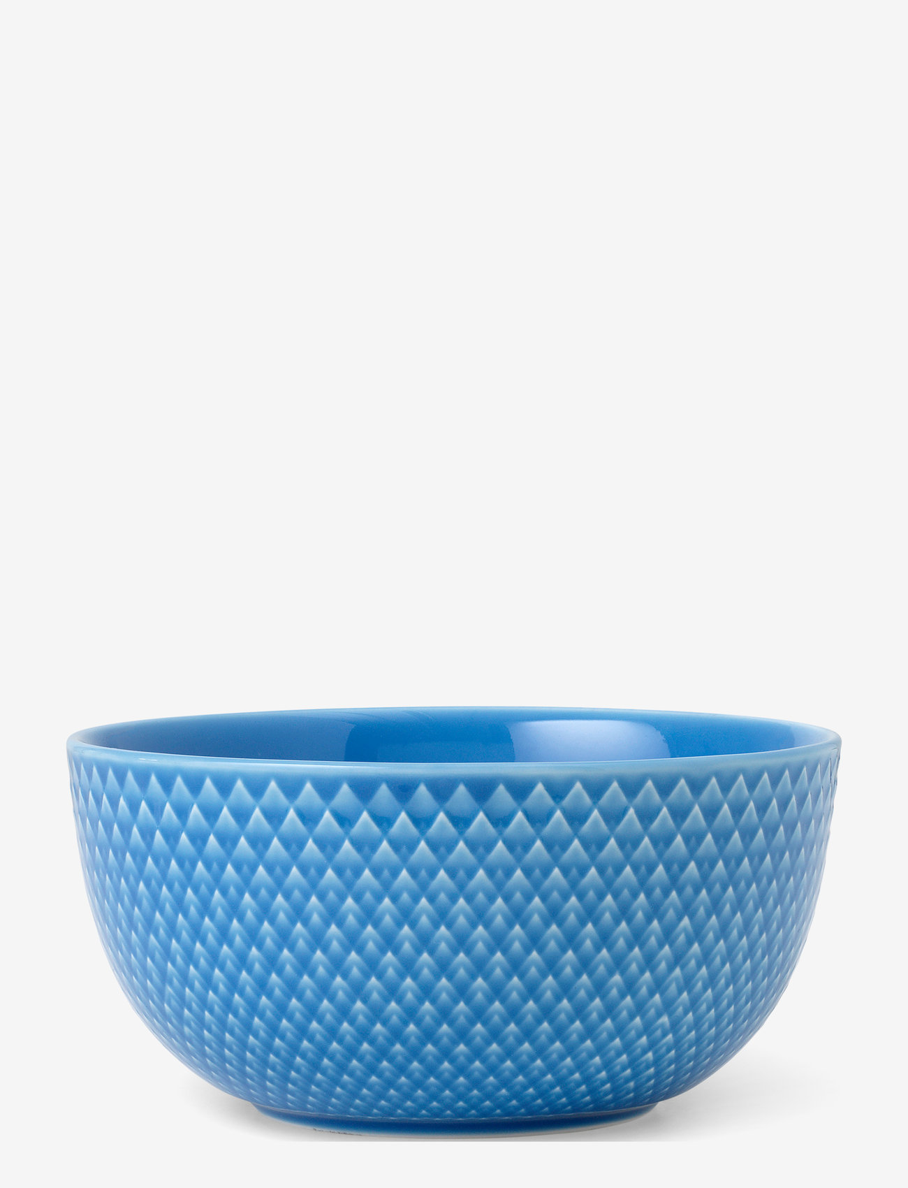 Lyngby Porcelæn - Rhombe Color Bowl - laagste prijzen - blue - 0