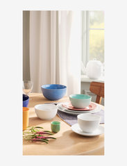 Lyngby Porcelæn - Rhombe Color Bowl - najniższe ceny - blue - 1