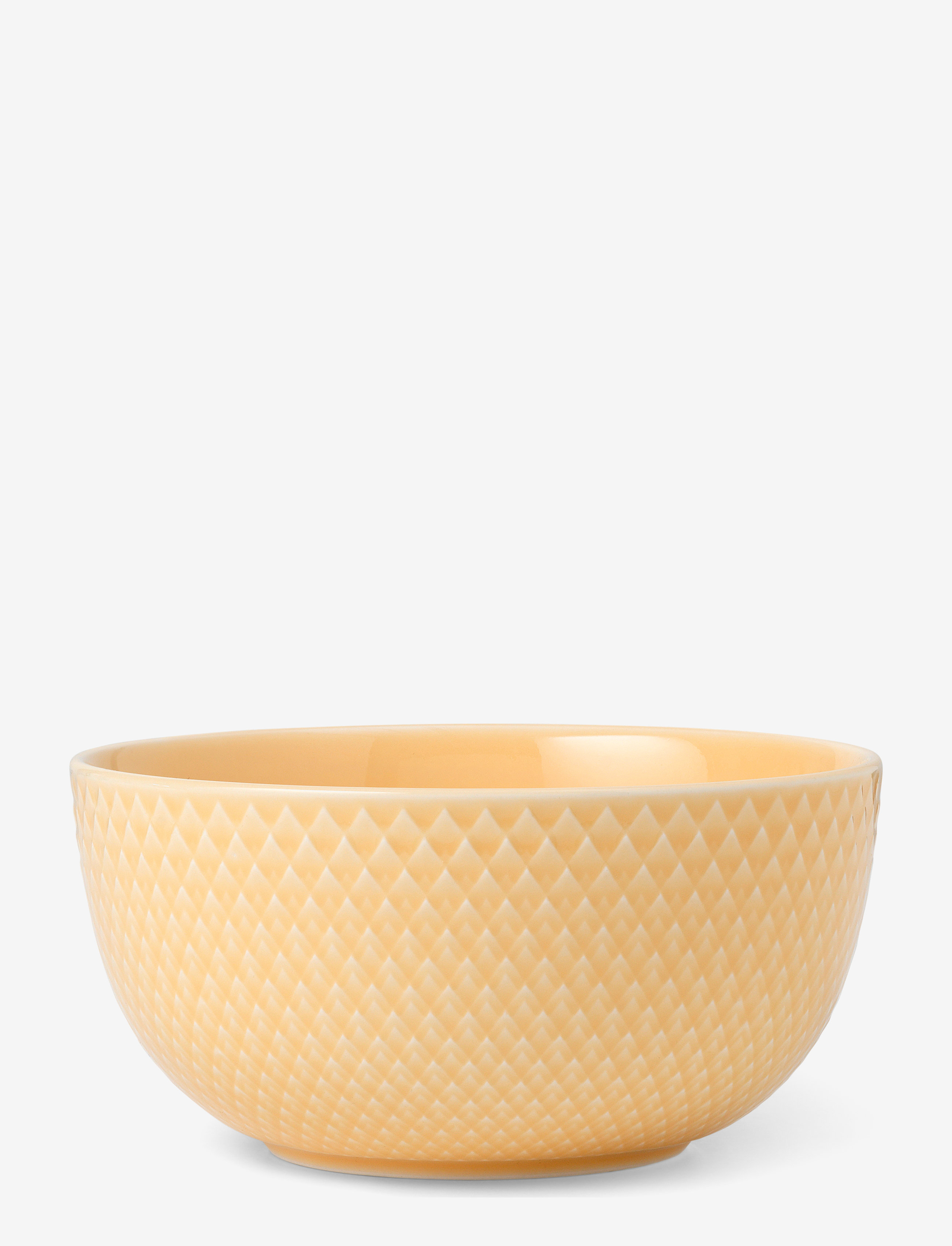 LYNGBY PORCELÆN Rhombe Color Skål Gelb - Ø13CM - Unisex
