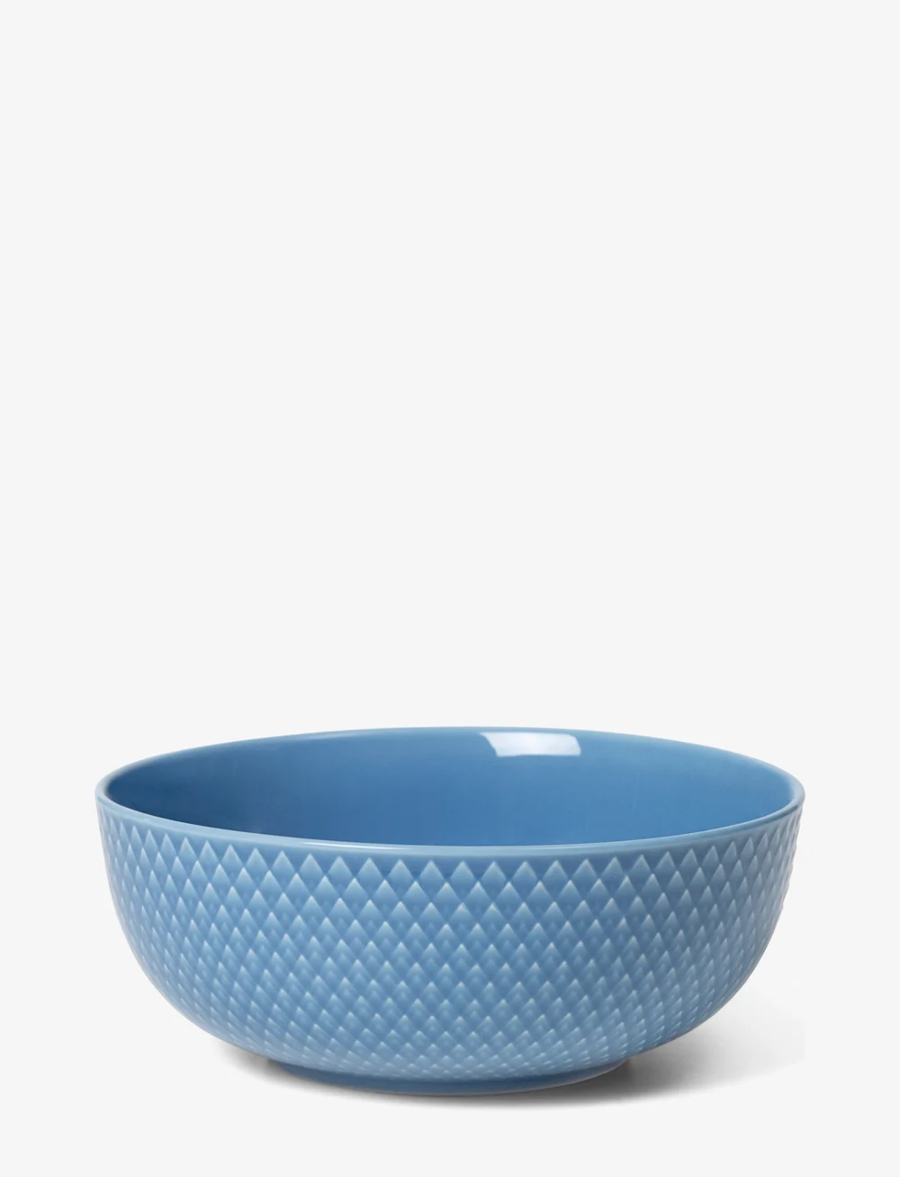 Lyngby Porcelæn - Rhombe Color Bowl Ø15.5 cm blue - servierschalen - blue - 0