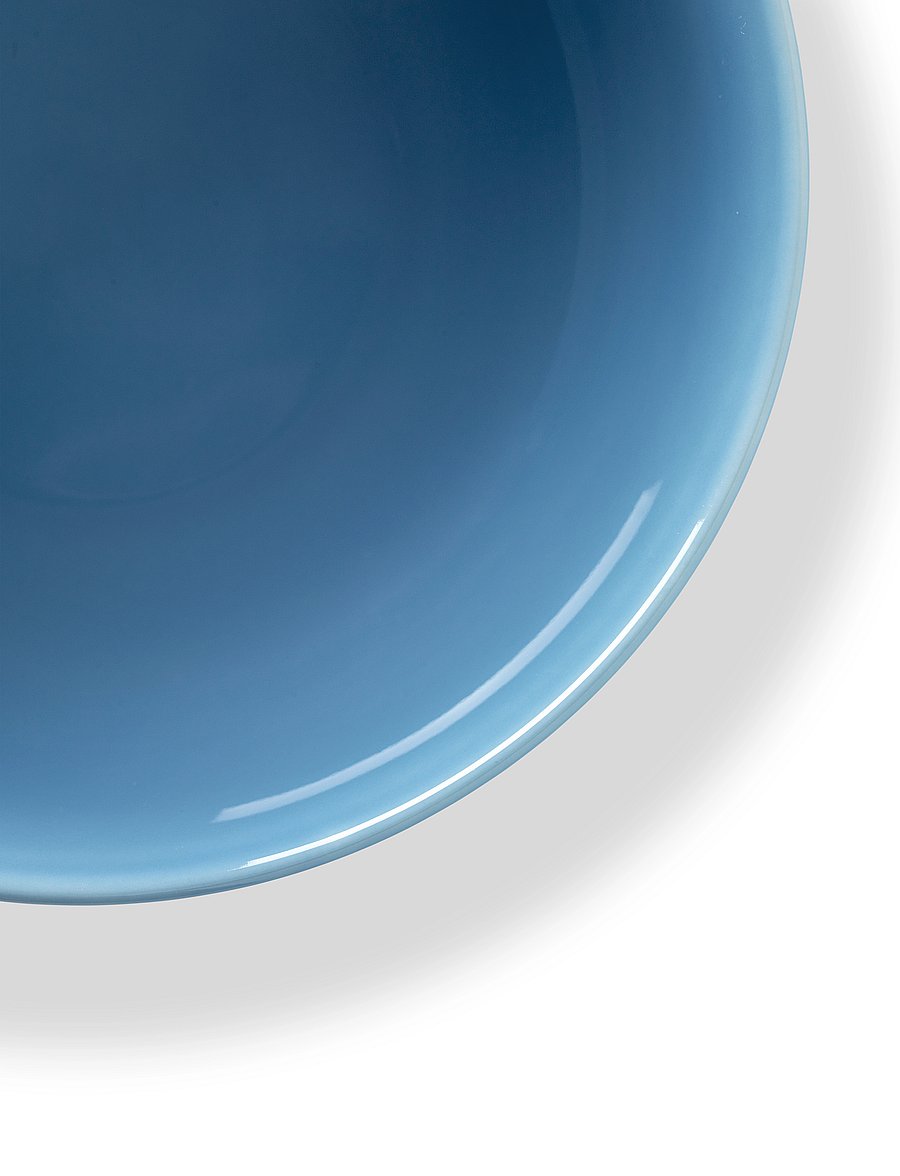 Lyngby Porcelæn - Rhombe Color Skål Ø15.5 cm blå - serveringsskåle - blue - 3