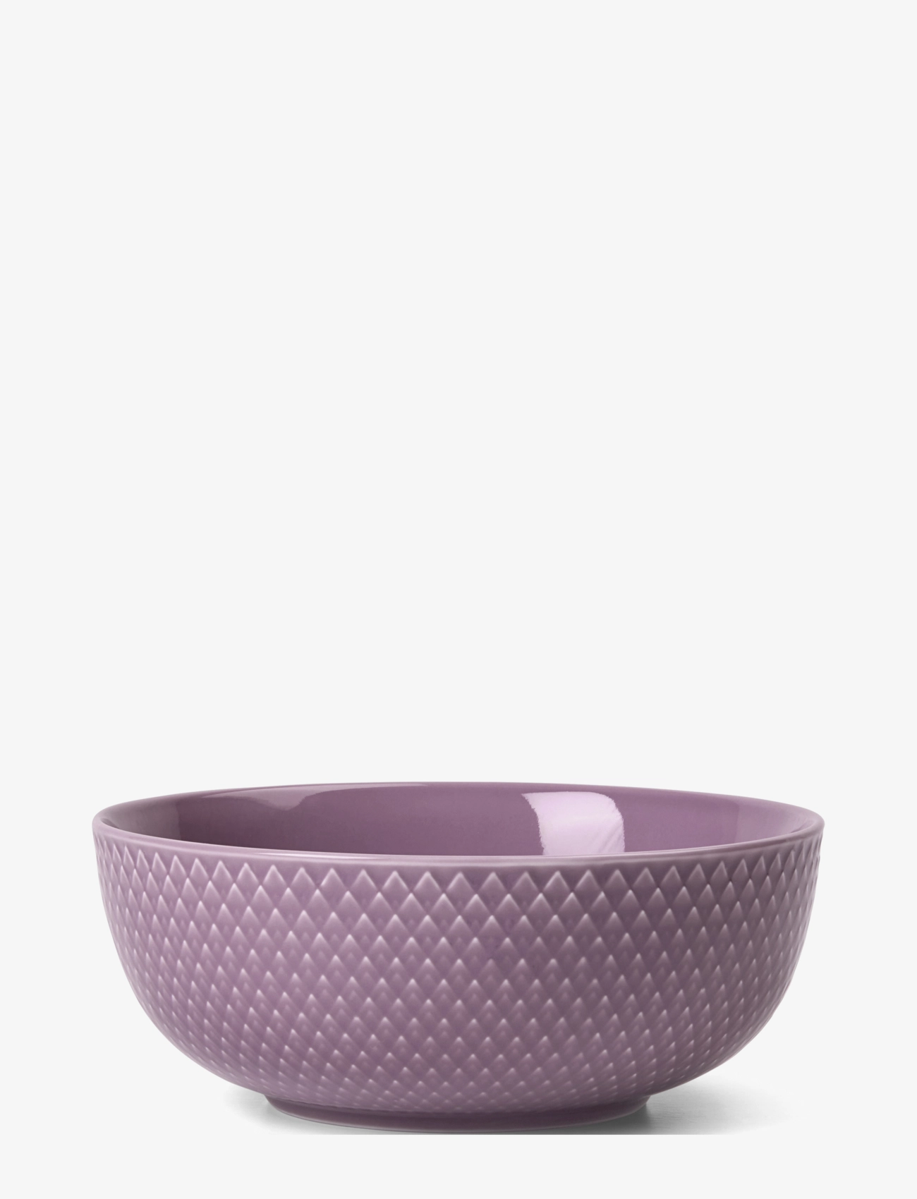 LYNGBY PORCELÆN Rhombe Color Skål Ø15.5 Cm Lilla Lila - Ø 15.5 CM - Unisex