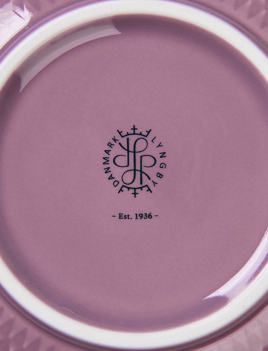 Lyngby Porcelæn - Rhombe Color Bowl Ø15.5 cm purple - servierschalen - purple - 5