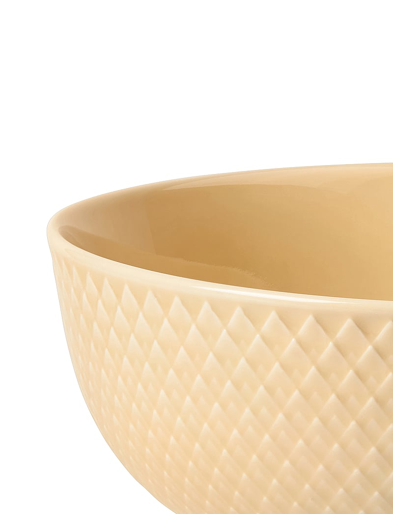 Lyngby Porcelæn - Rhombe Color Skål Ø15.5 cm sand - serveringsskåle - sand - 4