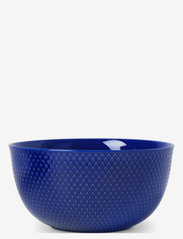 Lyngby Porcelæn - Rhombe Color Serving bowl - najniższe ceny - dark blue - 0