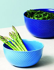 Lyngby Porcelæn - Rhombe Color Serving bowl - najniższe ceny - dark blue - 3