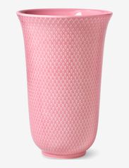 Lyngby Porcelæn - Rhombe Color Vase - grote vazen - rose - 0