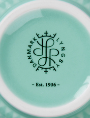 Lyngby Porcelæn - Rhombe Color Vase H15 aqua porcelain - didelės vazos - aqua - 3