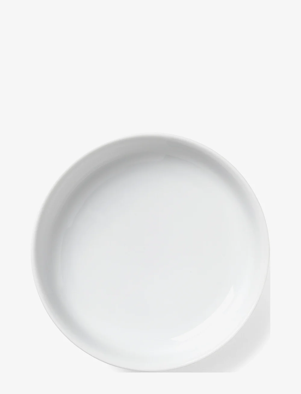 Lyngby Porcelæn - Rhombe Desserttallerken Ø16 cm hvid - dybe tallerkner - white - 1