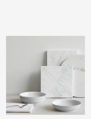 Lyngby Porcelæn - Rhombe Dessert plate Ø16 cm white - lowest prices - white - 5