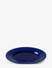Lyngby Porcelæn - Rhombe Color Lunch plate - lowest prices - dark blue - 0