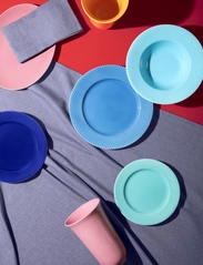 Lyngby Porcelæn - Rhombe Color Lunch plate - laagste prijzen - dark blue - 2