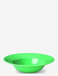 Rhombe Color Dyp tallerken, Lyngby Porcelæn