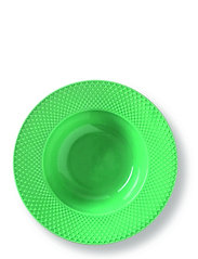 Lyngby Porcelæn - Rhombe Color Soup plate - deep plates - green - 1