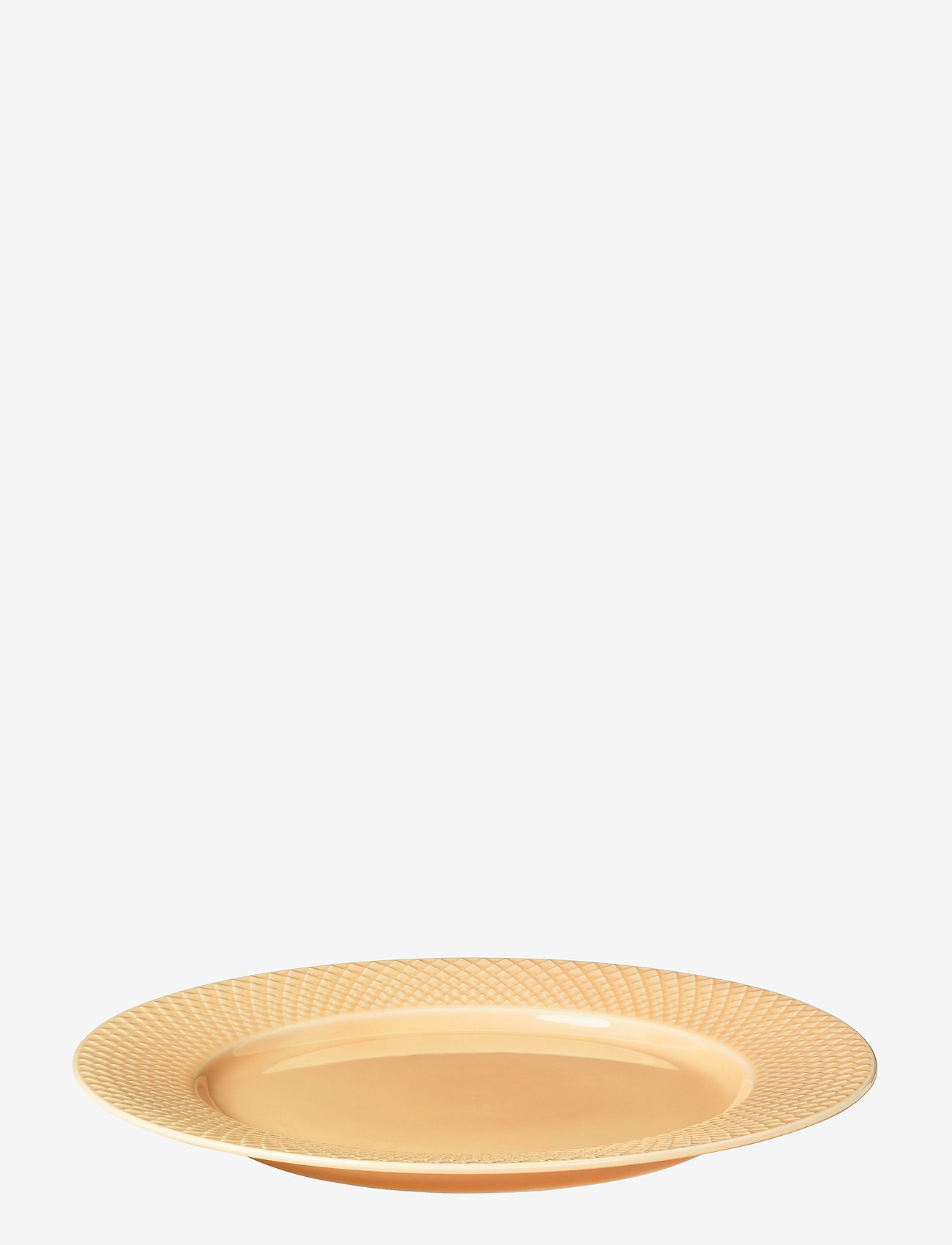 Lyngby Porcelæn - Rhombe Color Middagstallerken - laveste priser - sand - 0