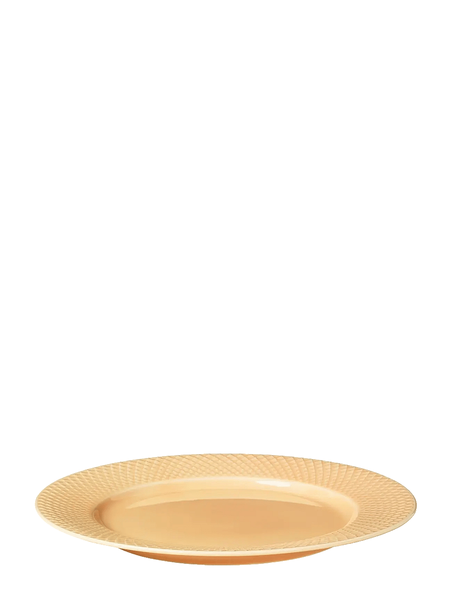 Lyngby Porcelæn - Rhombe Color Dinner plate - ruokalautaset - sand - 1