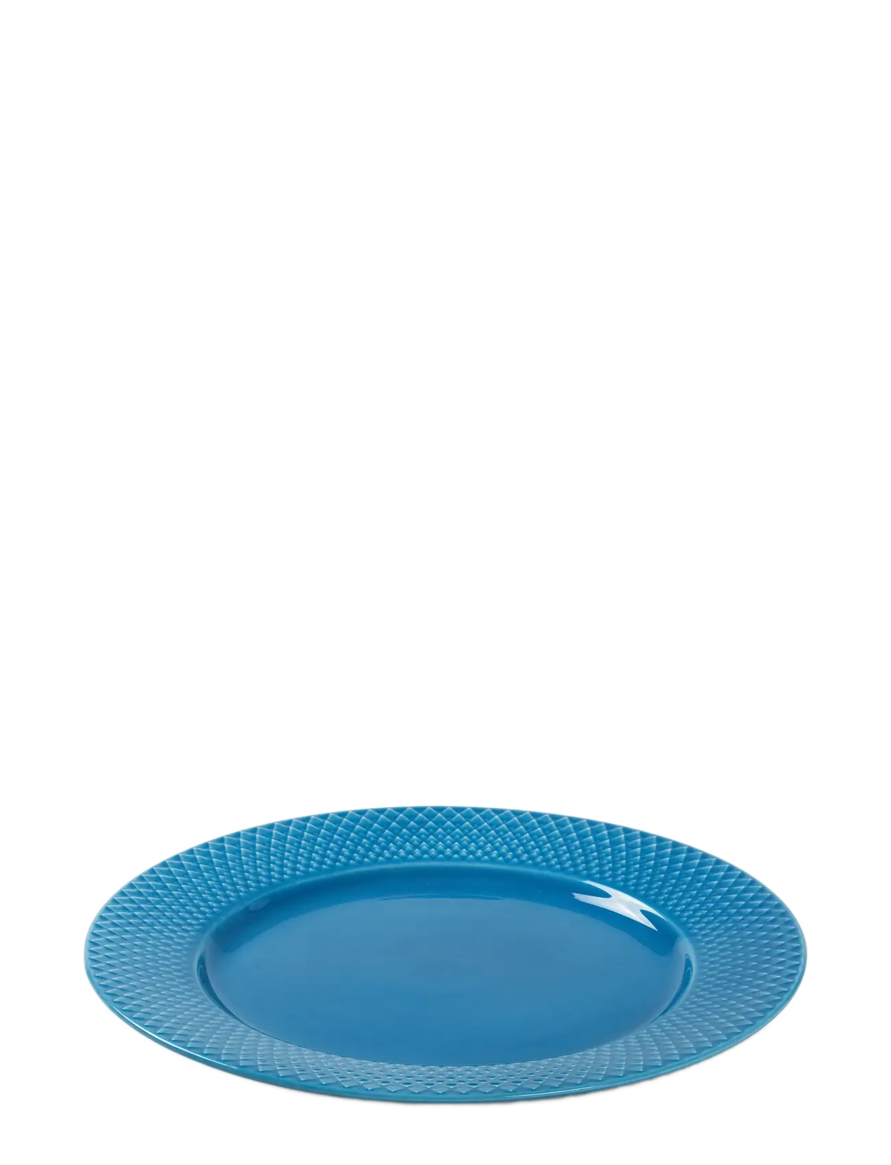 Lyngby Porcelæn - Rhombe Color Middagstallerken - middagstallerkner - blue - 2