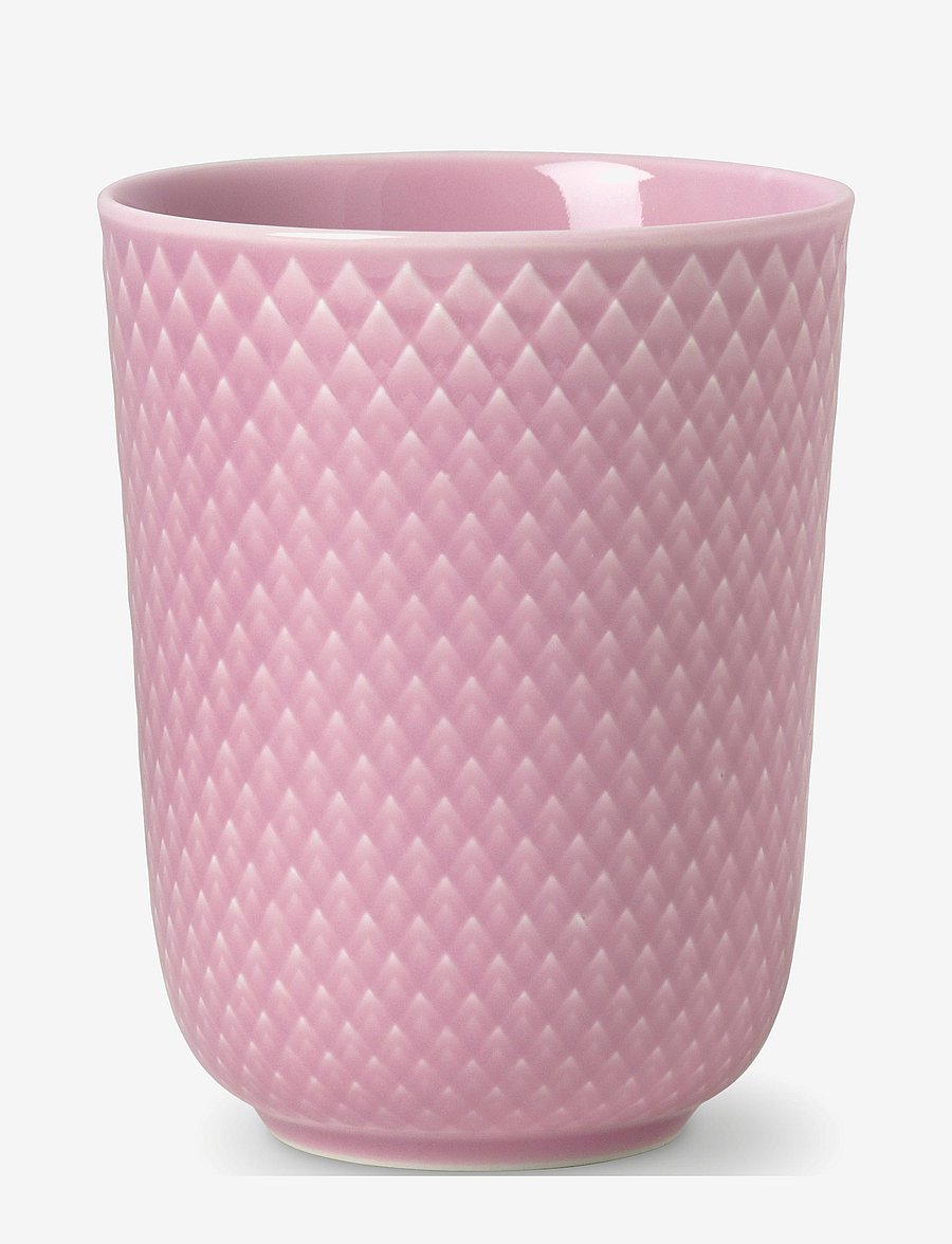 Lyngby Porcelæn - Rhombe Color Krus 33 cl - kaffekopper - rose - 1