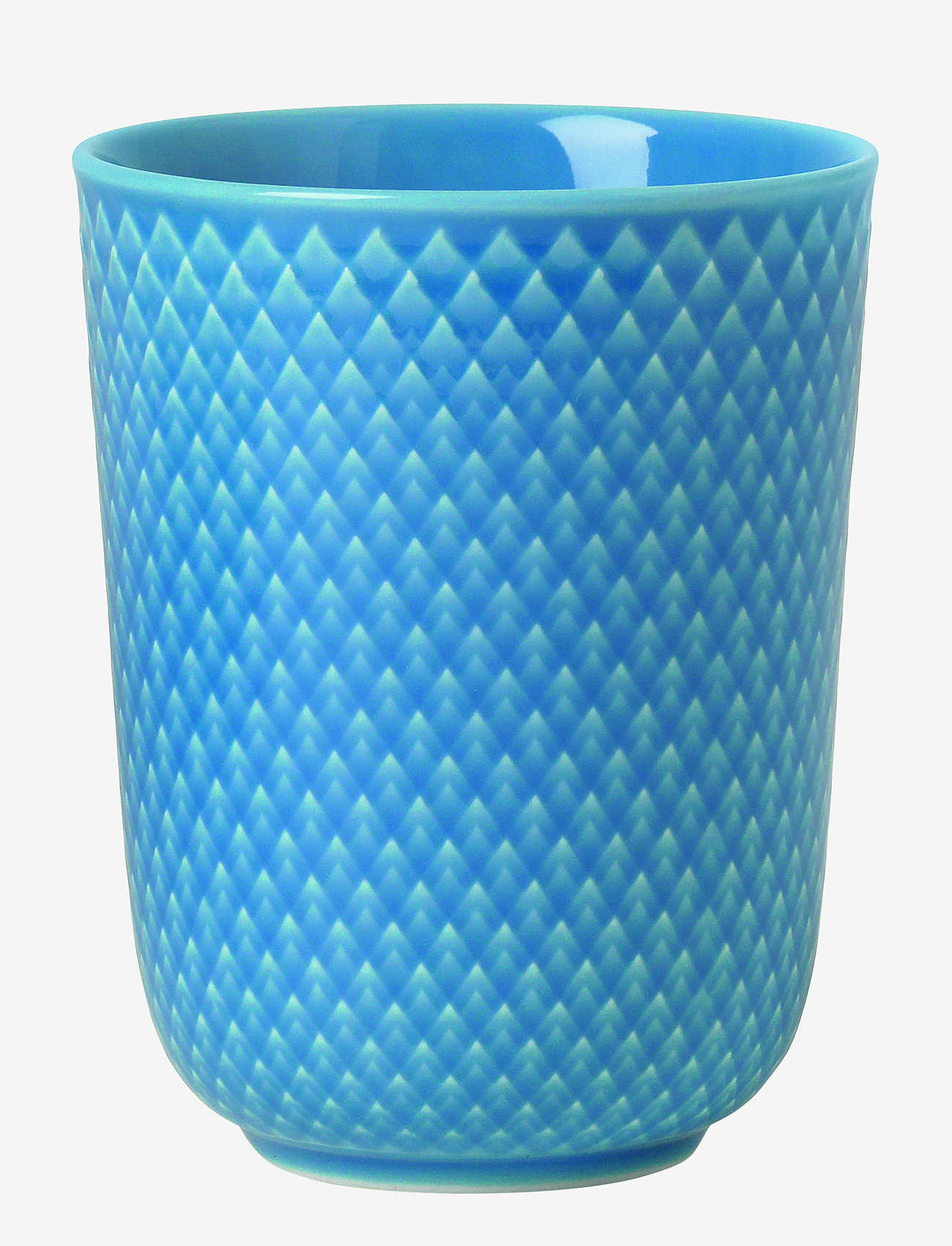 Lyngby Porcelæn - Rhombe Color Mug 33 cl - lowest prices - blue - 0