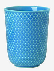 Lyngby Porcelæn - Rhombe Color Mug 33 cl - lowest prices - blue - 0